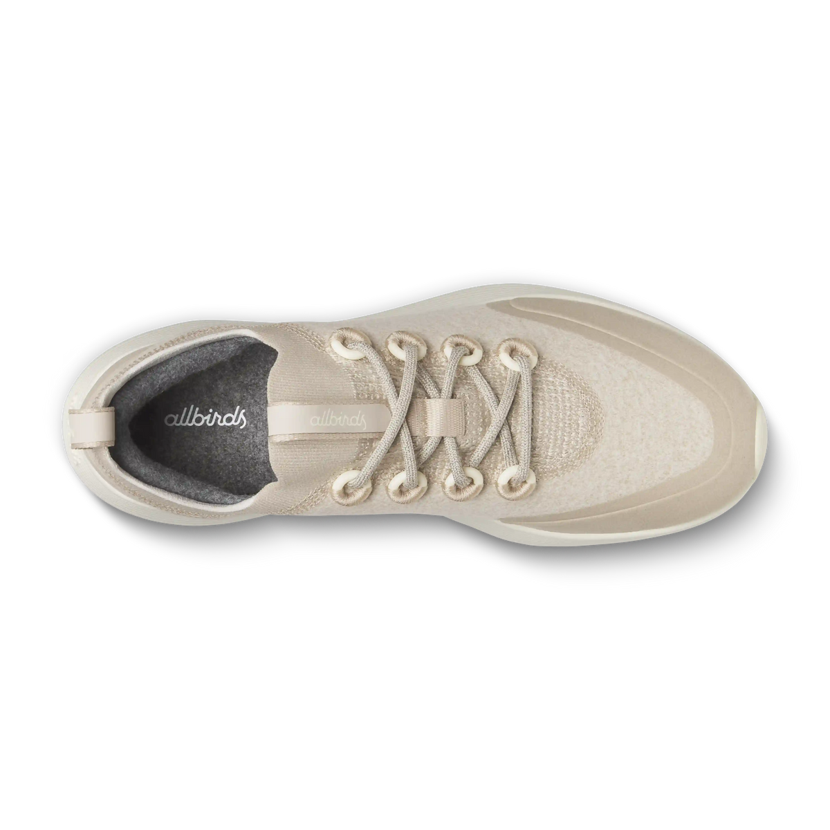 Men's Wool Strider - Rugged Beige (Natural White Sole)