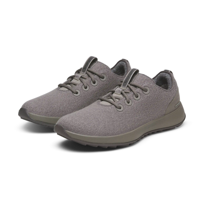Men's Wool Runner NZ Waterproof - Weathered Brown (Weathered Brown Sole)