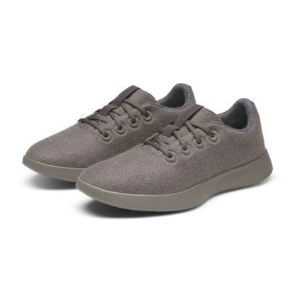 Men's Wool Runner NZ - Weathered Brown (Weathered Brown Sole)