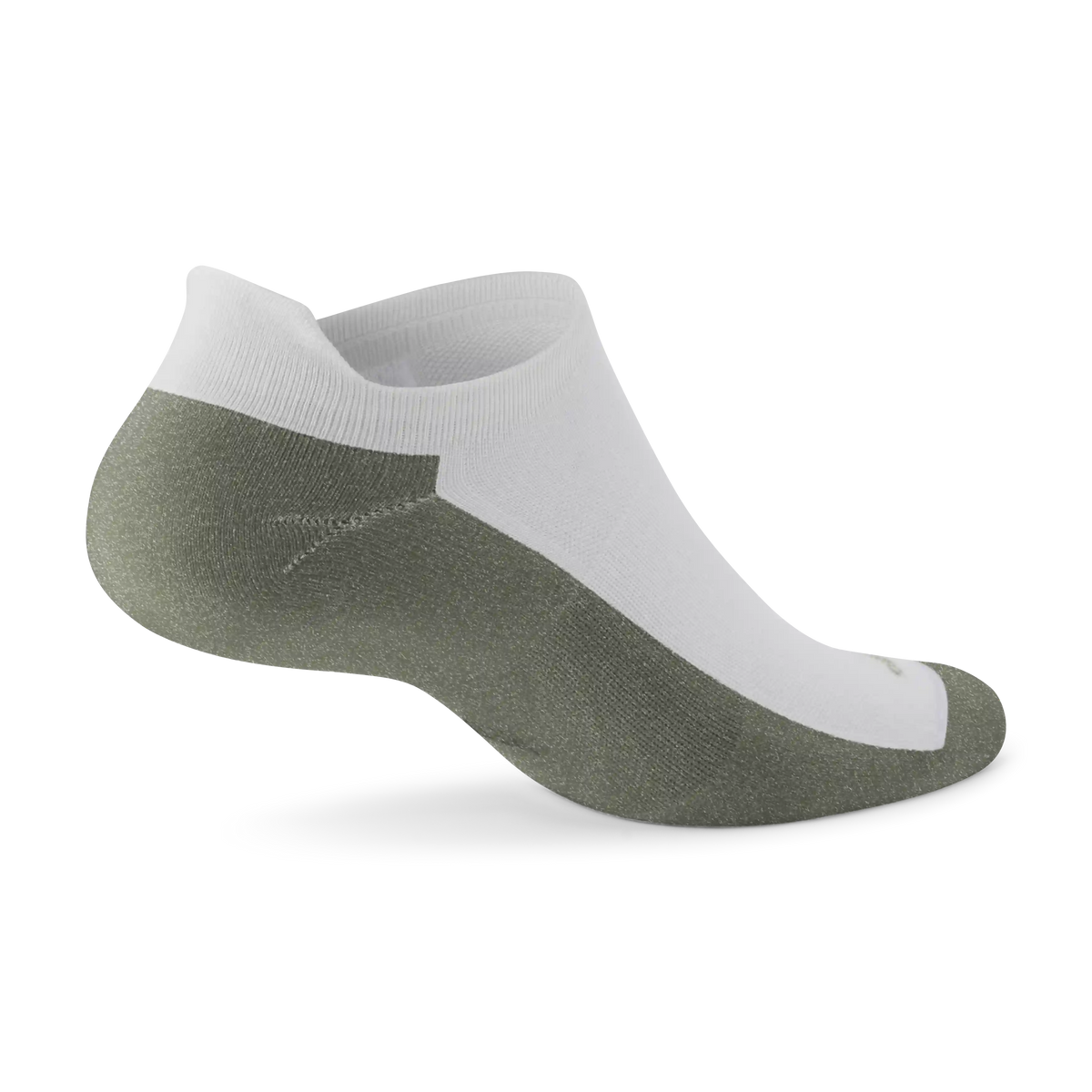 Anytime Ankle Sock - Blizzard/Thunder Green