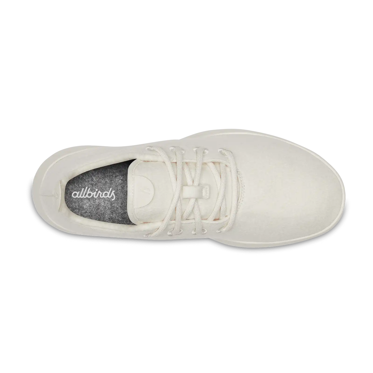 Men's Wool Runner - Natural White (Cream Sole)