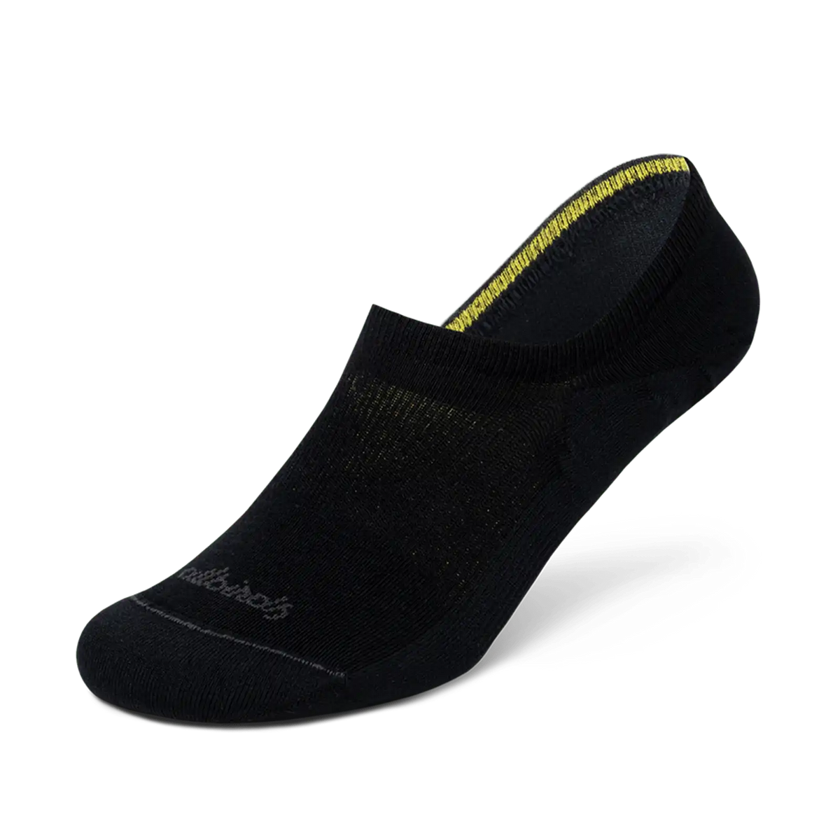 Anytime No Show Sock - Natural Black